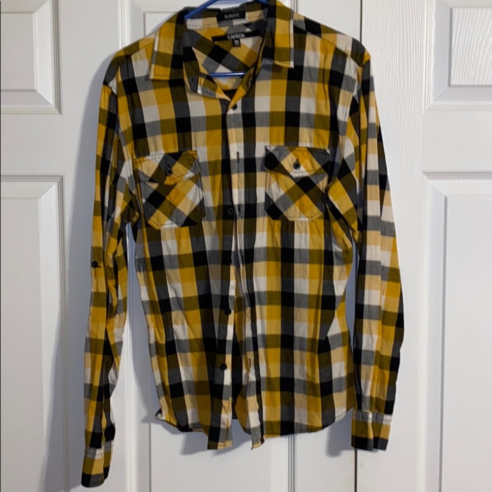 Carbon Button Up